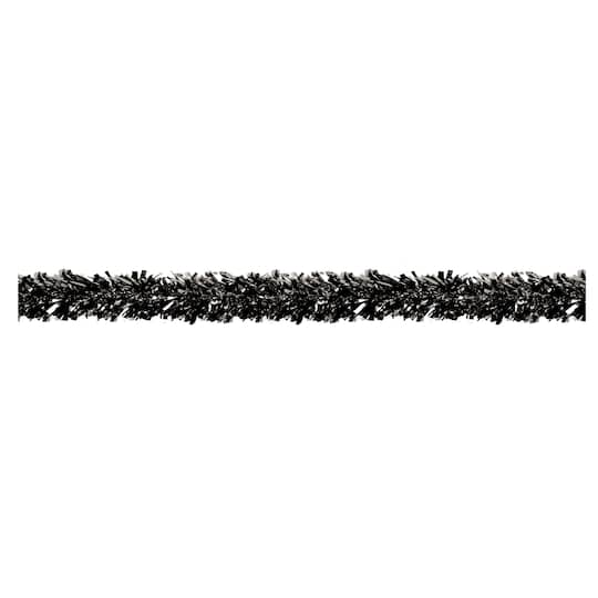Beistle 15Ft Black 6-Ply Metallic Festooning Garland | 15 ft | Michaels®